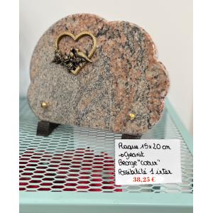 Plaque en granit Nuage amoureux